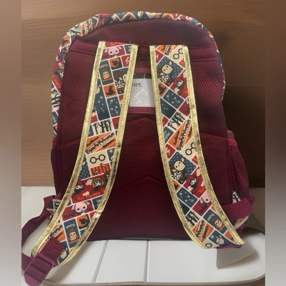 Harry Potter Kids Backpacking Backpack With Lunch Bag - School Bag Boys - 5pc